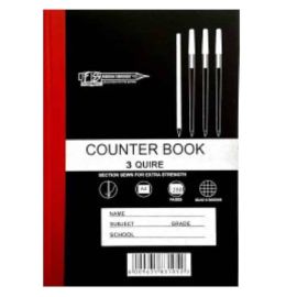 3 quire conter book 10