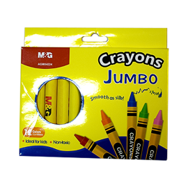 M&G jumbo crayons 12 colors
