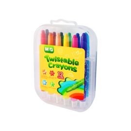 M&G twistable crayons 12 colors