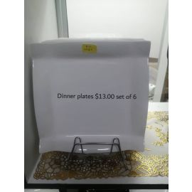 dinner plates (set of 6)