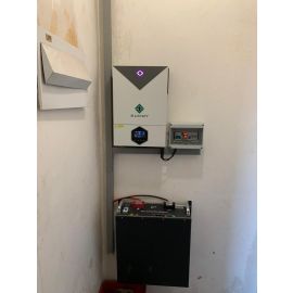 Standard package (6.2kva system, 410w mono solar panels x6, 100ah 48v lithium battery x1, 6.2kva inerter 24v x1, installati0n and security rails. Guarantee 3yrs inverter, 20yrs Mono solar panels, 5yrs lithium battery)