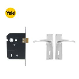 Yale 3 lever lock set